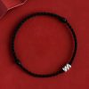 925 Sterling Silver Braided Wealth Protection Bracelet 925 Sterling Silver Braided Wealth Protection Bracelet