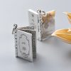 990 Silver Heart Sutra Lotus Peace Necklace 990 Silver Heart Sutra Lotus Peace Necklace