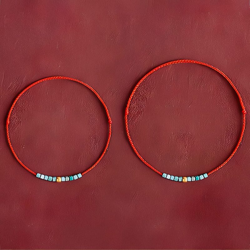 999 Gold Turquoise Protection Bracelet 999 Gold Turquoise Protection Bracelet