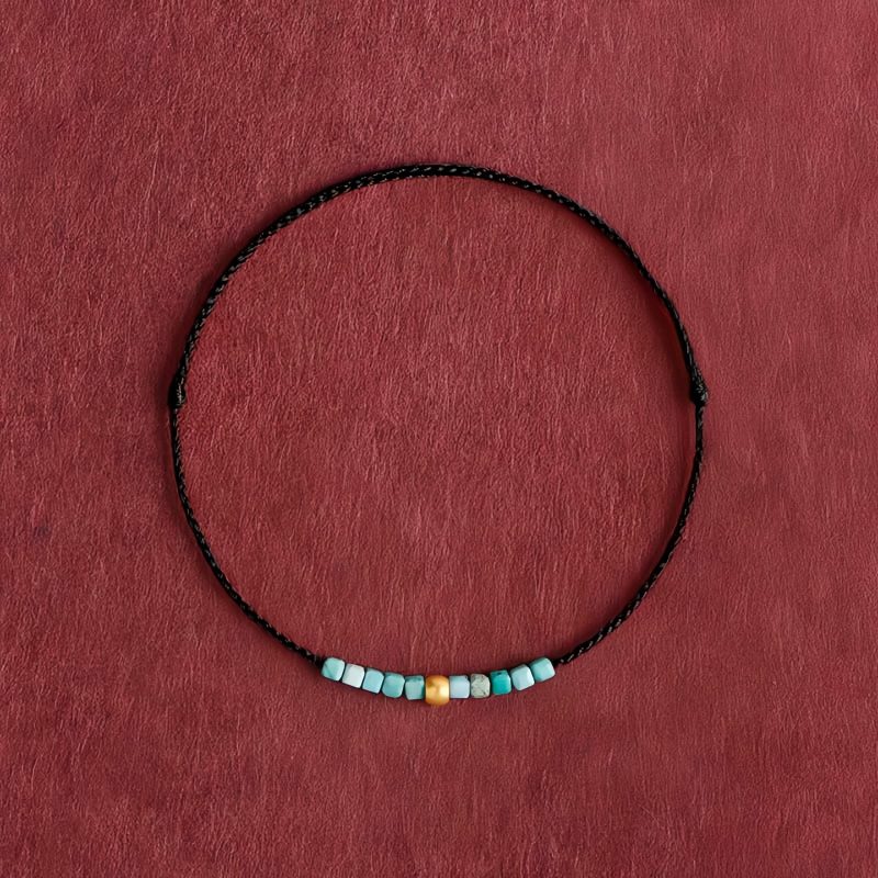 999 Gold Turquoise Protection Bracelet 999 Gold Turquoise Protection Bracelet