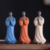 Ceramic Compassion Meditating Monk Decoration Ceramic Compassion Meditating Monk Decoration