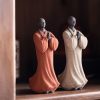 Ceramic Compassion Meditating Monk Decoration Ceramic Compassion Meditating Monk Decoration