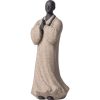 Ceramic Compassion Meditating Monk Decoration Ceramic Compassion Meditating Monk Decoration