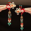 Pinza de Pelo con Conejo y Perlas: Elegancia Tradicional China Chinese Flower Pearl Rabbit Hair Clip