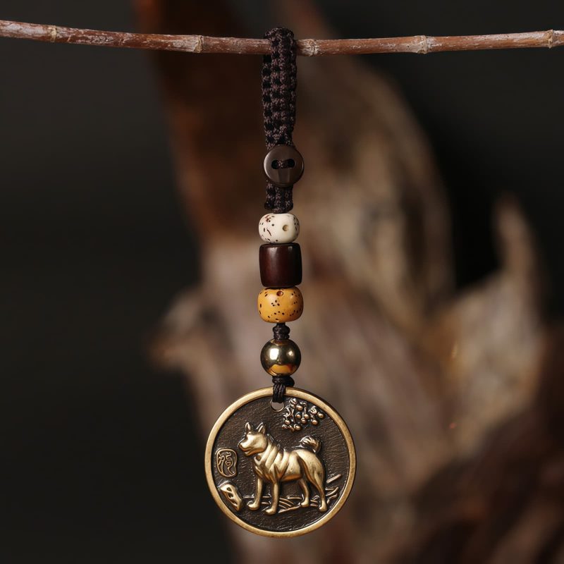 Copper Keychain Decoration - Chinese Zodiac