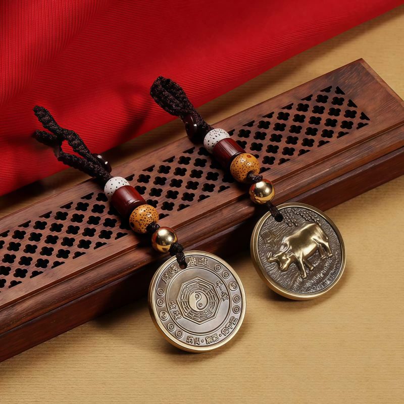 Copper Keychain Decoration - Chinese Zodiac