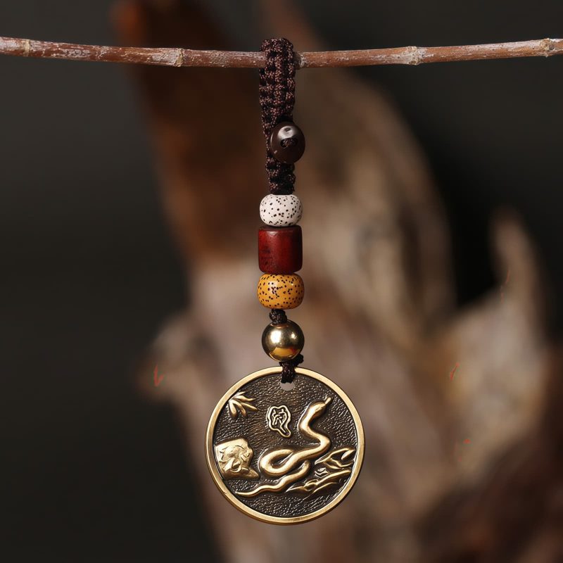 Copper Keychain Decoration - Chinese Zodiac