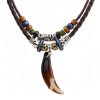 Ethnic Wolf Tooth Wealth Necklace Ethnic Wolf Tooth Wealth Necklace