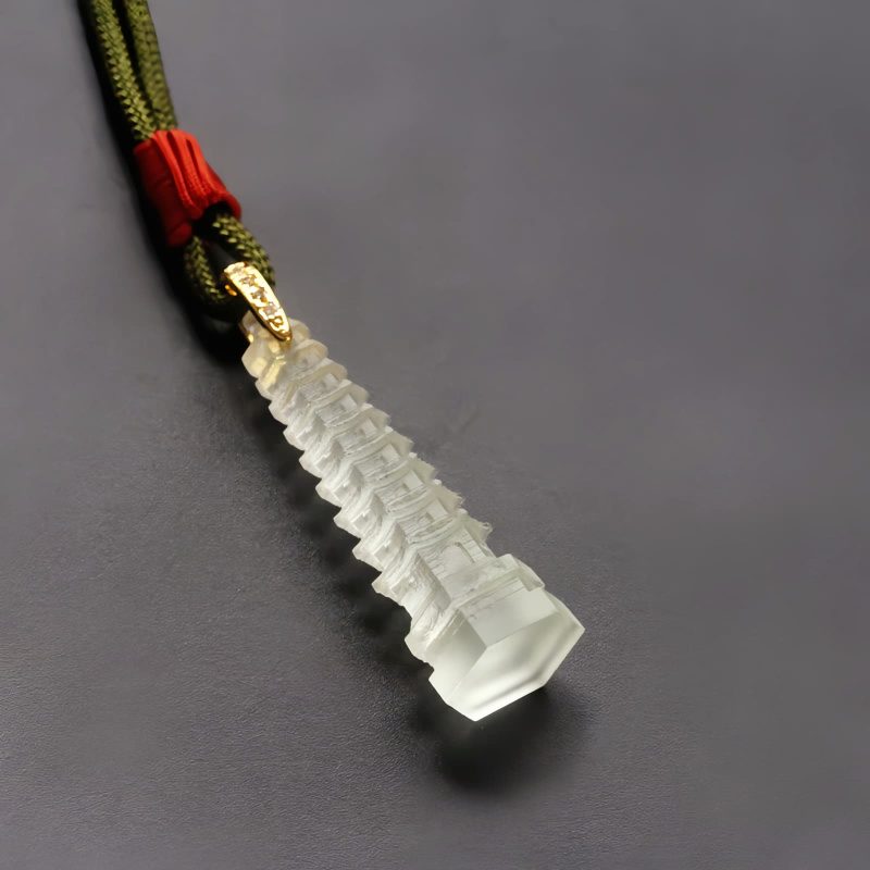 Liuli Ancient Pagoda Wisdom Necklace Liuli Ancient Pagoda Wisdom Necklace