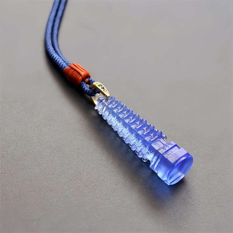 Liuli Ancient Pagoda Wisdom Necklace Liuli Ancient Pagoda Wisdom Necklace