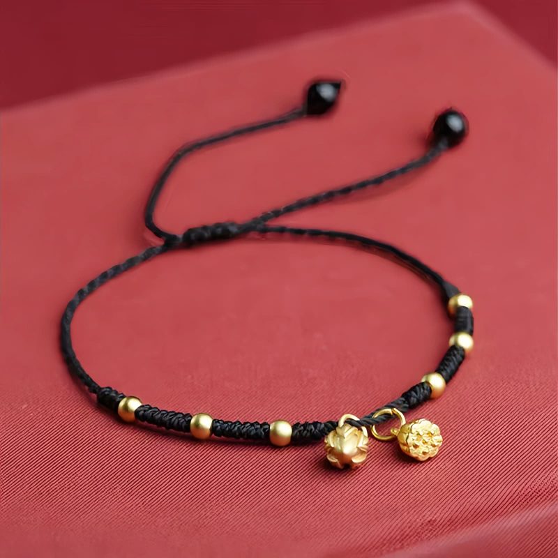 Lotus Pod Luck Rope Anklet Lotus Pod Luck Rope Anklet