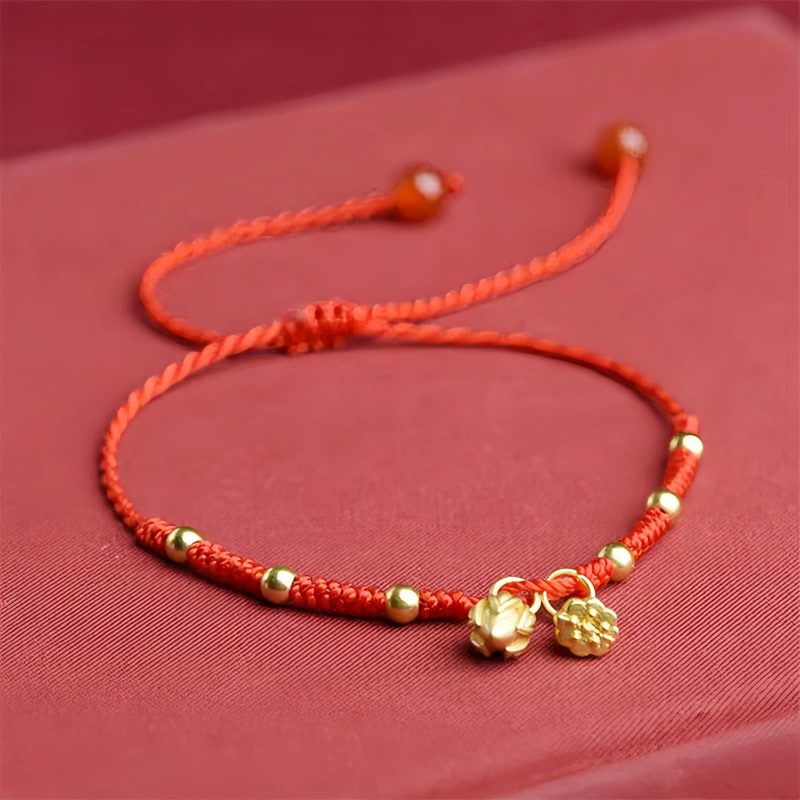 Lotus Pod Luck Rope Anklet Lotus Pod Luck Rope Anklet