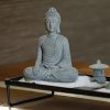Natural Sandstone Sitting Buddha Decoration Natural Sandstone Sitting Buddha Decoration