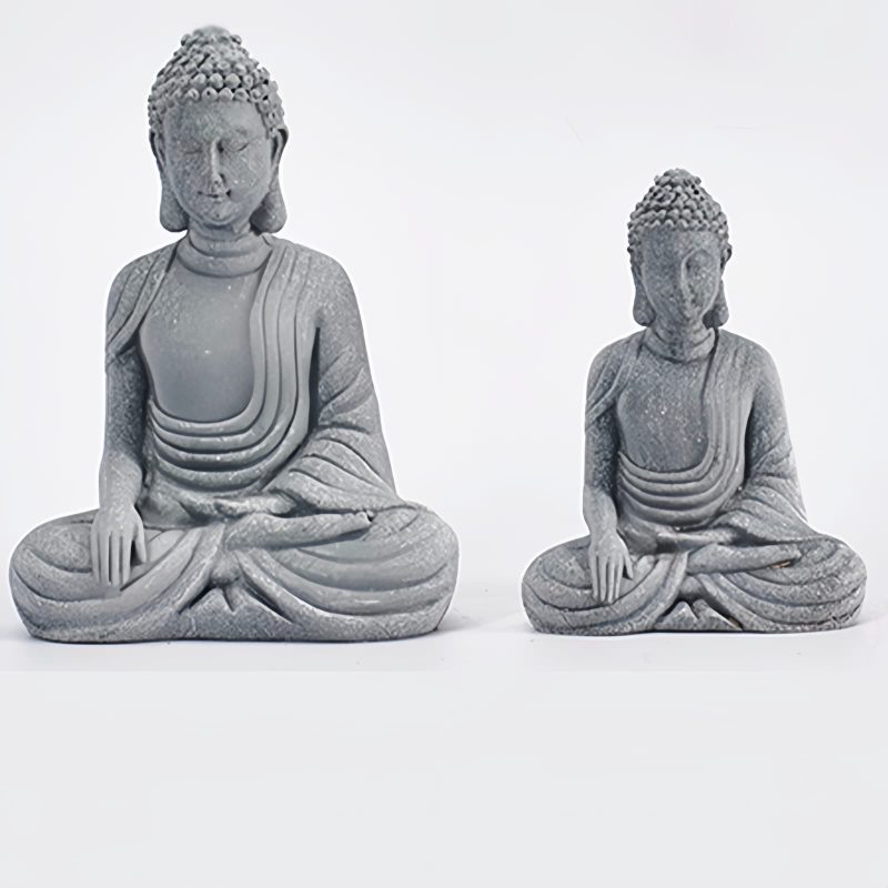 Natural Sandstone Sitting Buddha Decoration Natural Sandstone Sitting Buddha Decoration