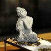 Natural Sandstone Sitting Buddha Decoration Natural Sandstone Sitting Buddha Decoration