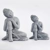 Natural Sandstone Sitting Buddha Decoration Natural Sandstone Sitting Buddha Decoration