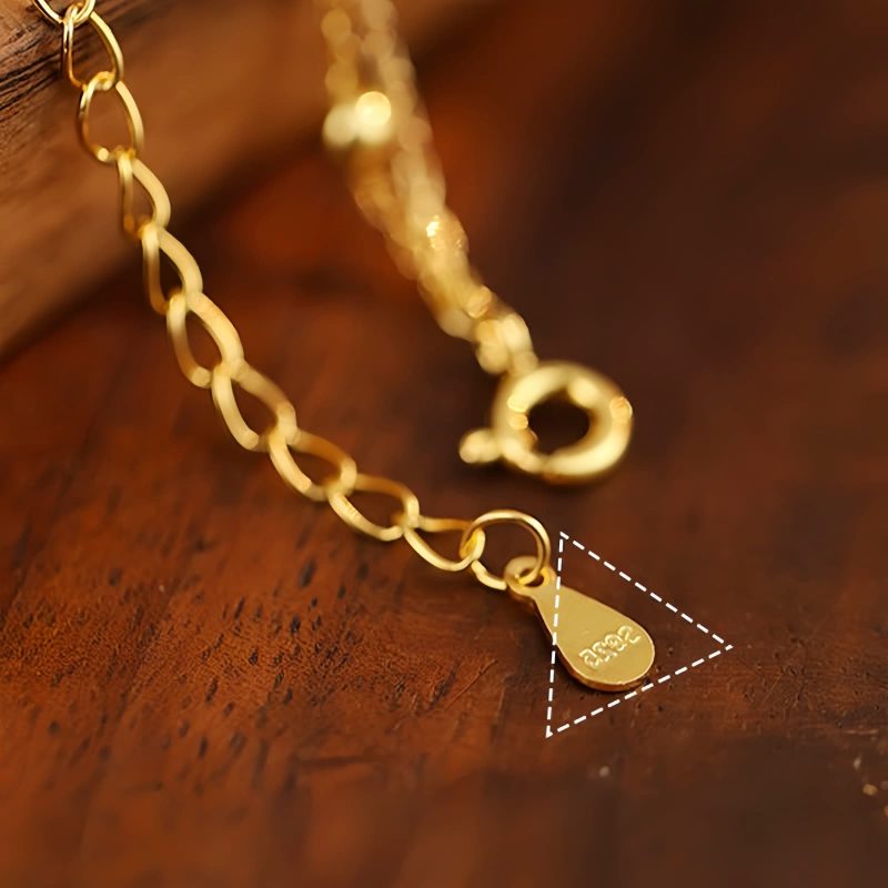 Sterling Silver Protection Anklet with Zircon Pepper Charm Sterling Silver Protection Anklet with Zircon Pepper Charm