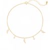 Sterling Silver Protection Anklet with Zircon Pepper Charm Sterling Silver Protection Anklet with Zircon Pepper Charm