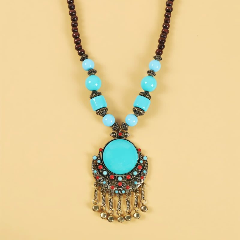 Tibetan Alloy Beads Decorative Tassel Hair Accessory Tibetan Alloy Beads Decorative Tassel Hair Accessory