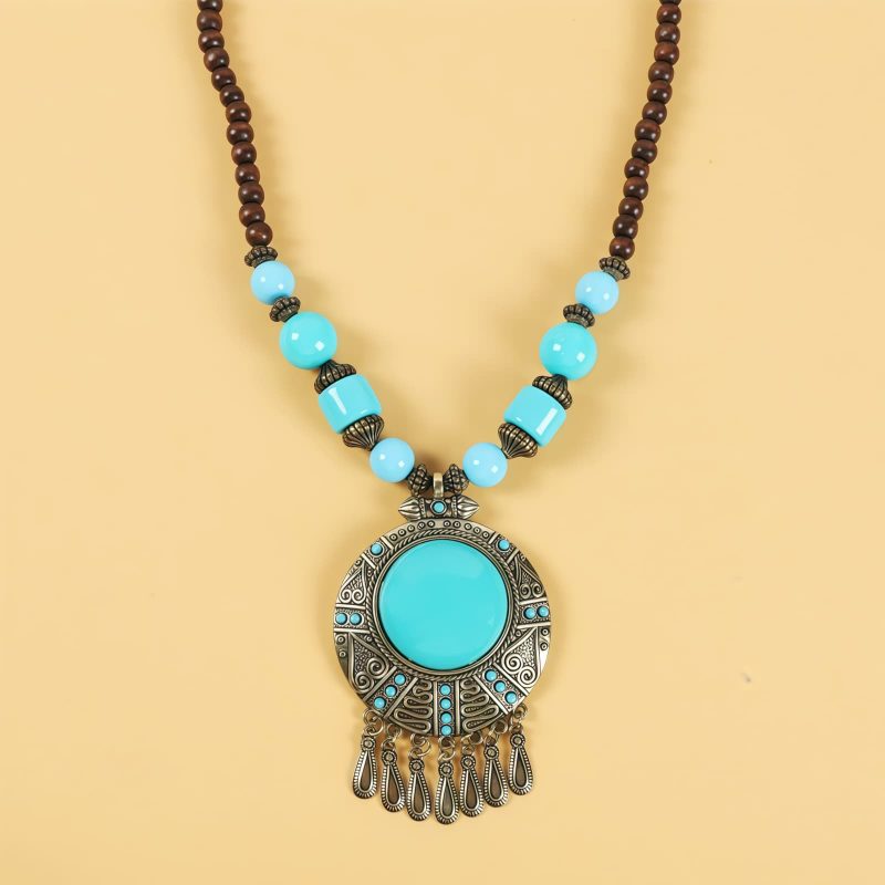 Tibetan Alloy Beads Decorative Tassel Hair Accessory Tibetan Alloy Beads Decorative Tassel Hair Accessory