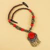 Tibetan Alloy Beads Decorative Tassel Hair Accessory Tibetan Alloy Beads Decorative Tassel Hair Accessory