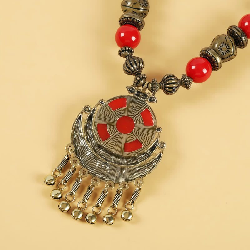Tibetan Alloy Beads Decorative Tassel Hair Accessory Tibetan Alloy Beads Decorative Tassel Hair Accessory