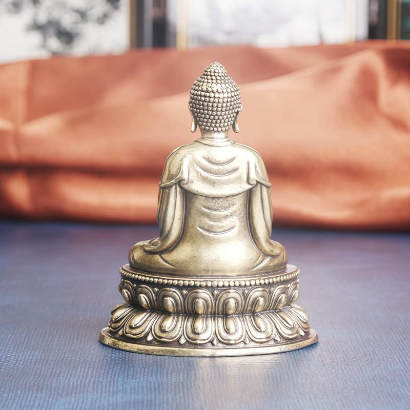 Tibetan Copper Tathagata Buddha Statue Tibetan Copper Tathagata Buddha Statue