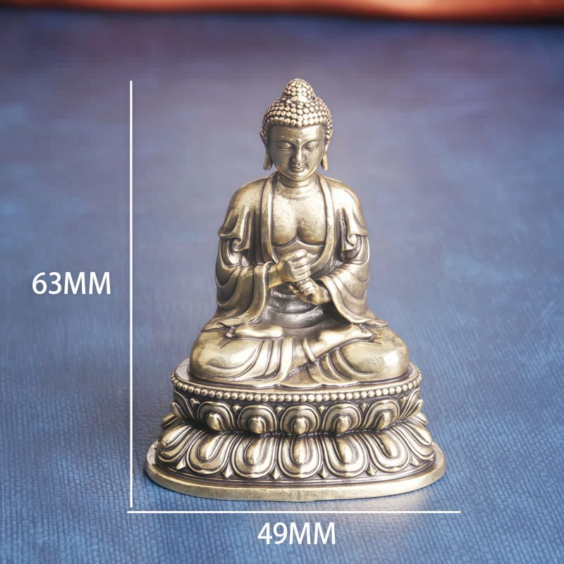 Tibetan Copper Tathagata Buddha Statue Tibetan Copper Tathagata Buddha Statue