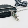 Tibetan Copper Vajra Dorje Wealth Necklace Pendant Tibetan Copper Vajra Dorje Wealth Necklace Pendant