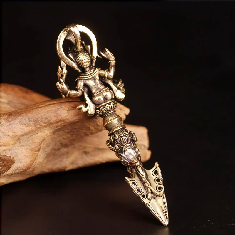 Tibetan Dorje Vajra Ganesh Elephant God of Wealth Necklace Tibetan Dorje Vajra Ganesh Elephant God of Wealth Necklace