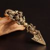 Tibetan Dorje Vajra Ganesh Elephant God of Wealth Necklace Tibetan Dorje Vajra Ganesh Elephant God of Wealth Necklace
