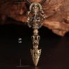 Tibetan Dorje Vajra Ganesh Elephant God of Wealth Necklace Tibetan Dorje Vajra Ganesh Elephant God of Wealth Necklace