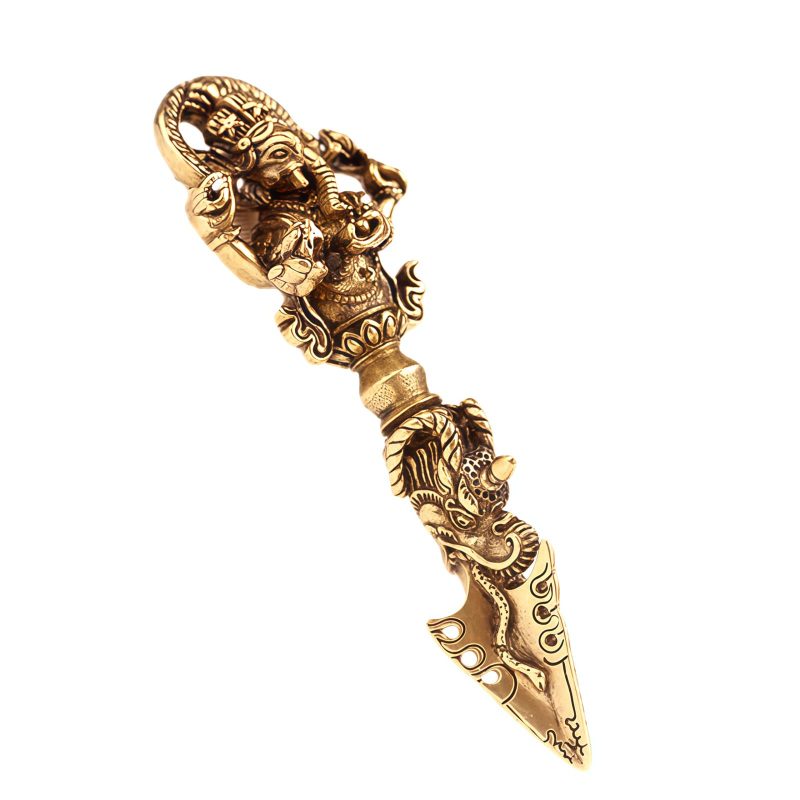 Tibetan Dorje Vajra Ganesh Elephant God of Wealth Necklace Tibetan Dorje Vajra Ganesh Elephant God of Wealth Necklace