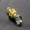 Tibetan Dorje Vajra Lotus Liuli Crystal Necklace Pendant Tibetan Dorje Vajra Lotus Liuli Crystal Necklace Pendant