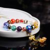 Tibetan Liuli Glass Om Mani Padme Hum Wrist Mala Tibetan Liuli Glass Om Mani Padme Hum Wrist Mala