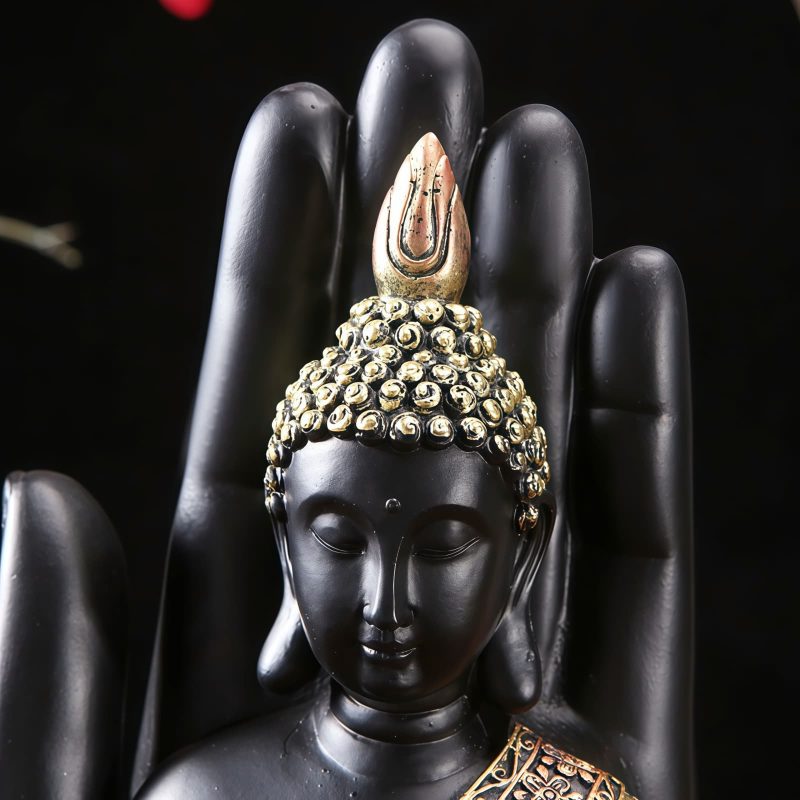 Buda Tibetano de Resina para la Bendición y Armonía Tibetan Resin Buddha Blessing Ornament