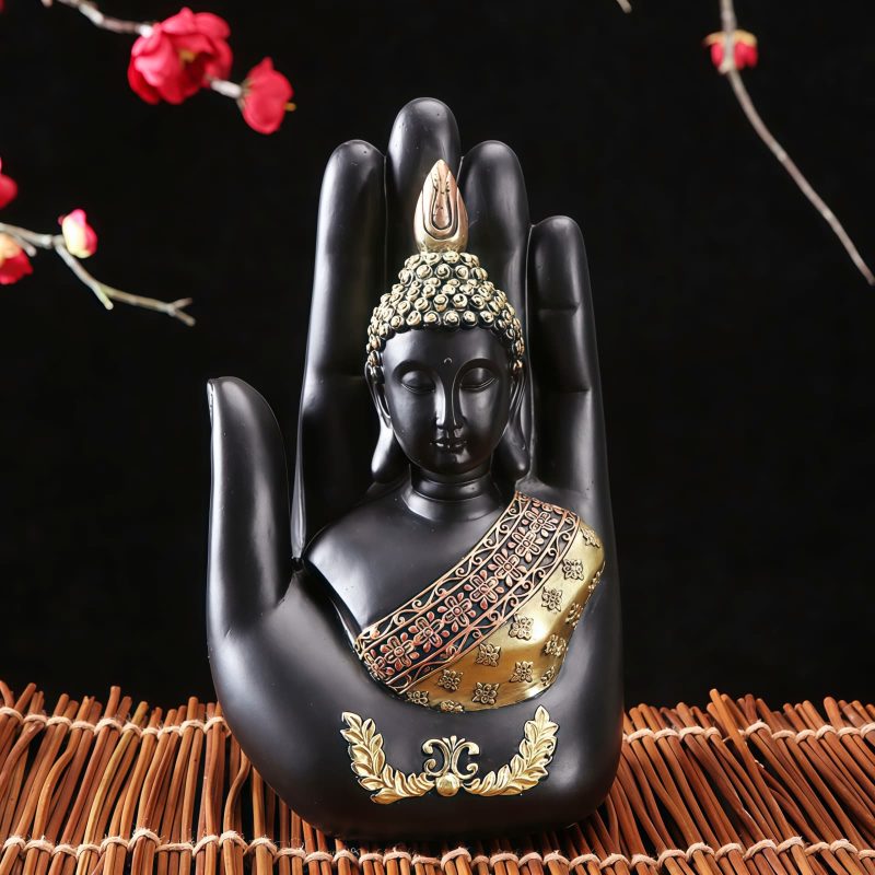 Buda Tibetano de Resina para la Bendición y Armonía Tibetan Resin Buddha Blessing Ornament