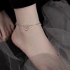 Tibetan 925 Sterling Silver Bell Protection Anklet Tibetan 925 Sterling Silver Bell Protection Anklet