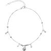 Tibetan 925 Sterling Silver Bell Protection Anklet Tibetan 925 Sterling Silver Bell Protection Anklet