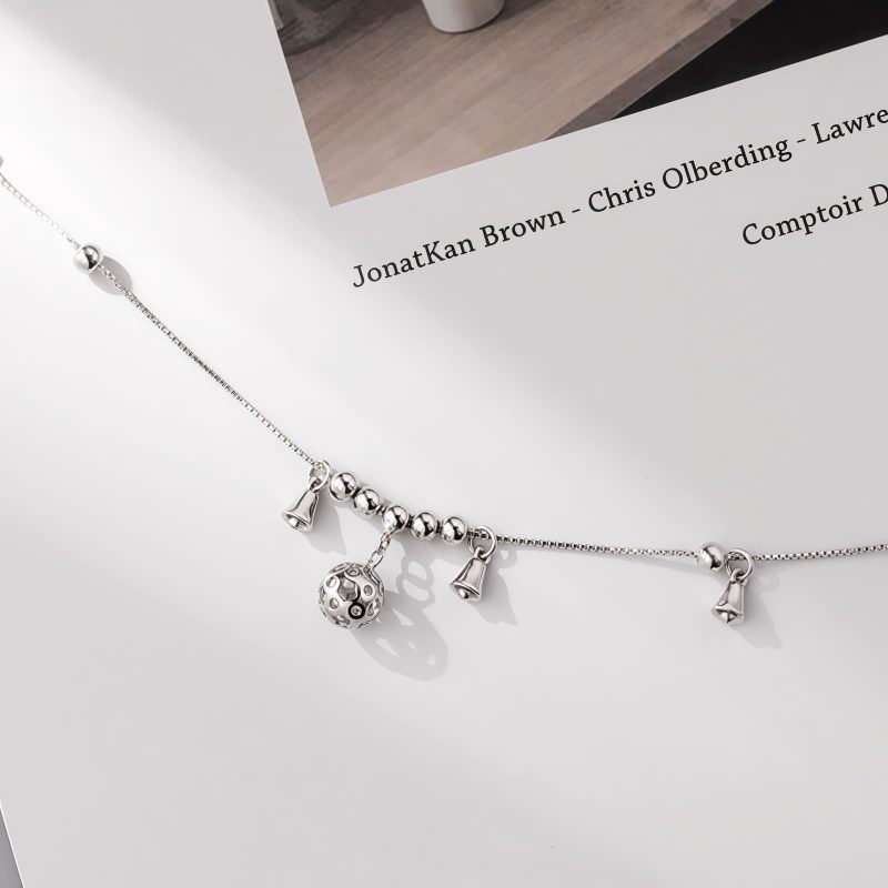 Tibetan 925 Sterling Silver Bell Protection Anklet Tibetan 925 Sterling Silver Bell Protection Anklet
