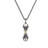 Tibetan Silver Dorje Vajra Wealth Pendant Tibetan Silver Dorje Vajra Wealth Pendant