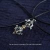 Tibetan 925 Silver Om Mani Padme Hum Strength Pendant Tibetan 925 Silver Om Mani Padme Hum Strength Pendant
