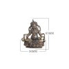 Yellow Copper Jambhala Bodhisattva Figurine Decoration Yellow Copper Jambhala Bodhisattva Figurine Decoration
