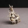 Yellow Copper Jambhala Bodhisattva Figurine Decoration Yellow Copper Jambhala Bodhisattva Figurine Decoration