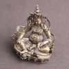 Yellow Copper Jambhala Bodhisattva Figurine Decoration Yellow Copper Jambhala Bodhisattva Figurine Decoration