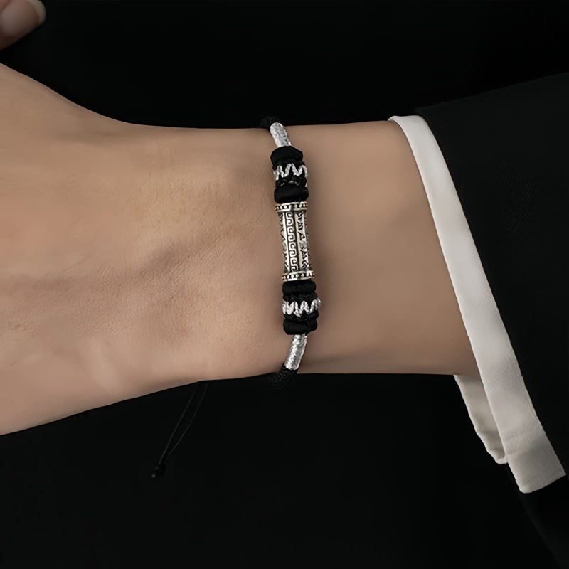 925 Silver Om Mani Padme Hum Bracelet 925 Silver Om Mani Padme Hum Bracelet