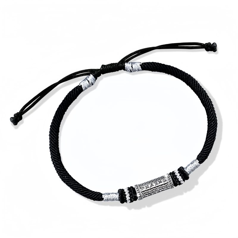 925 Silver Om Mani Padme Hum Bracelet 925 Silver Om Mani Padme Hum Bracelet