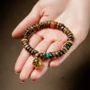 Agarwood Turquoise Strength Bracelet Agarwood Turquoise Strength Bracelet