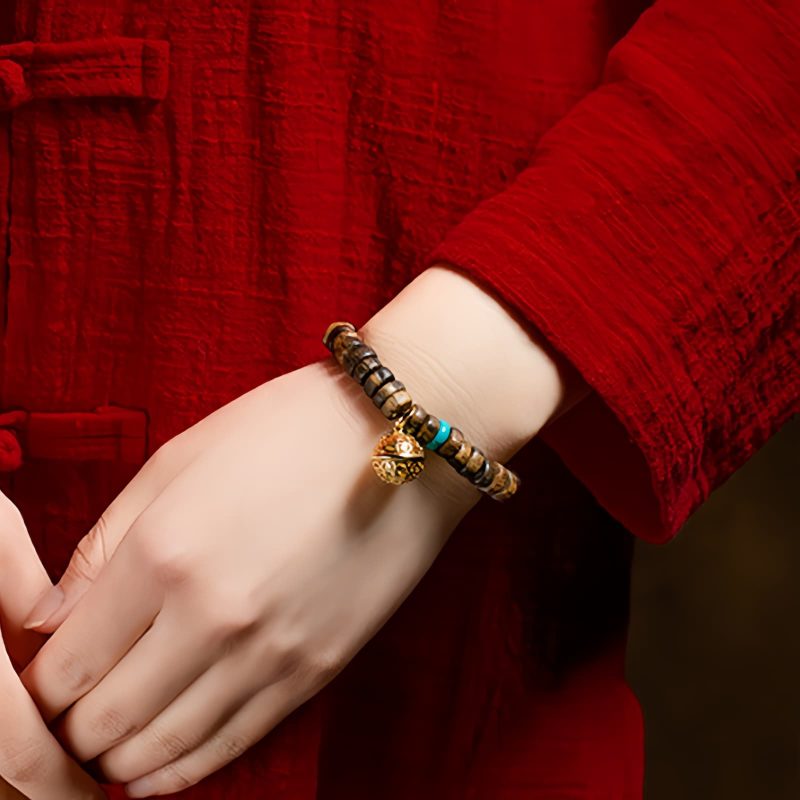 Agarwood Turquoise Strength Bracelet Agarwood Turquoise Strength Bracelet