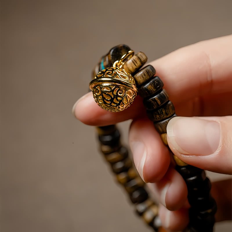 Agarwood Turquoise Strength Bracelet Agarwood Turquoise Strength Bracelet